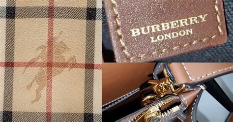 how you spot fake burberry bah|authenticate burberry item.